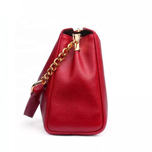 Sac à bandoulière en cuir véritable pour filles, sac à main décontracté à la mode OEM en gros, école de voyage élégante à usage quotidien - Product Image 5