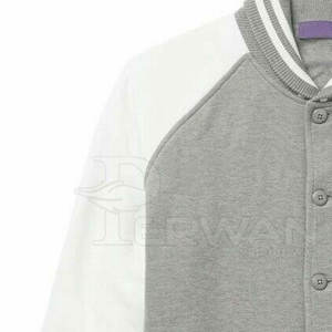 Logo personnalisé veste pour hommes de qualité supérieure à manches longues Style de rue avec col montant vêtements à la mode Letterman - Product Image 6