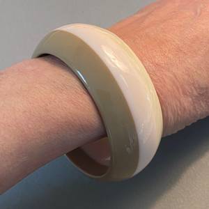 Punk Coffee Resin Bangle Chunky <b>Acrylic</b> Bracelet Retro <b>Jewelry</b> for Women - Product Image 4