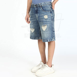 Créez Votre Propre Logo - Shorts en Jean Respirants à Séchage Rapide - Shorts en Jean les Plus Vendus - Product Image 3
