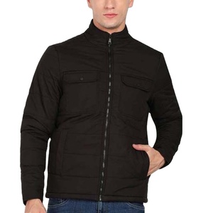 Chaqueta Bomber Tejida de Moda para Hombre, Ropa Casual de Calle, Impermeable, Transpirable, Cortavientos, de Poliéster, Estilo Urbano, para Invierno - Product Image 1