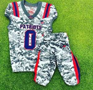 Maillots de football américain personnalisés, dernière conception, vente chaude, fabricant d'uniformes de football américain bon marché au Pakistan - Product Image 1