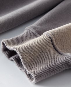 Sweat à Capuche Vintage en Coton Délavé Séché au Soleil Personnalisé Lavage à l'Acide Distressed Heavyweight Ripped Stonewash Pastel Hoodie pour Homme - Product Image 5