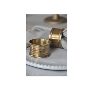 Rond de serviette en laiton haut de gamme design mordent Accessoires de cuisine et de table Design fabuleux à prix abordable - Product Image 4