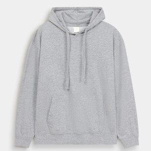 Custom Heavyweight 100% Cotton <b>Black</b> Hooded Pullover Winter Casual Digital Printing Drop Shoulder with Pocket Size 6XL - Product Image 1