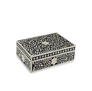 Caja de incrustaciones de hueso de nácar, joyería decorativa, caja de incrustaciones de hueso de alta calidad para color hueso natural - Product Image 4