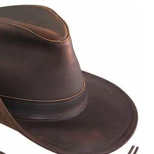 Venta al por mayor de lujo de moda occidental vaquera negro Dallas sombreros de vaquero Unisex mujeres 100% Australia lana verano vaquero de alta calidad - Product Image 1