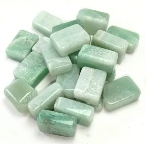 Cubs de pedra Aventurina verde cristal natural Cubo cura granel ágata seixo Gemstone reiki chakra atacado a granel