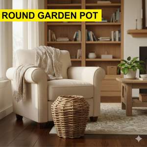 Cesta de Ratán Artesanal MEDI COLLECTION - Product Image 2