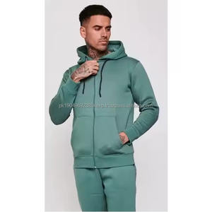 Conjuntos Deportivos de 2 Piezas para Hombre, con Cremallera Completa, Manga Larga, para Deportes Activos, Conjuntos Deportivos de Invierno - Product Image 2