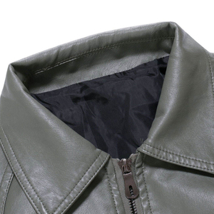 Wholesale High Quality Distressed Men's Fashion Leather <b>Jacket</b> New Arrival <b>Jacket</b> for Men Air Shipping - Product Image 2