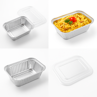 Barquette alimentaire jetable écologique en bagasse blanche ronde à 4 compartiments, boîte à lunch biodégradable, compatible micro-ondes et congélateur, pour fêtes