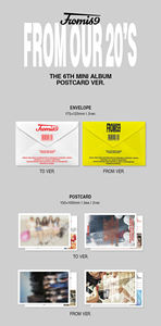 FROMIS_9-[DE NOS 20] 6ème MINI ALBUM (CARTE POSTALE Ver.) ALBUM KPOP MEILLEURE VENTE CORÉE - Product Image 4