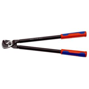 Cizallas para cables Knipex con cabezal pulido y mangos multicomponentes - Product Image 1