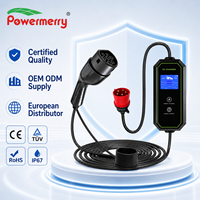 Chargeur EV portable 11 kW 16 A Type 2 400 Vca CE TUV RoHS IP67 pour fabricants OEM ODM, grossistes et distributeurs européens