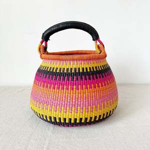 Panier de jonc de mer africain naturel de producteur supérieur pour le stockage de décorations à la maison tissant des paniers d'herbe de mer - Product Image 2