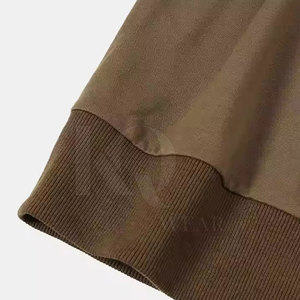เสื้อสเวตเชิ้ตผู้ชายลำลองแบบสั่งทำพิเศษ ขายดี ผ้าฝ้าย 100% ลายเรียบ ระบายอากาศได้ดี คุณภาพสูง ผลิตในปากีสถาน - Product Image 4