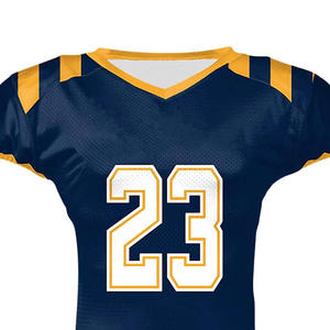 ขายส่งเสื้ออเมริกันฟุตบอลเปล่าเสื้อระเหิดออกแบบ OEM เสื้อรักบี้แบบกําหนดเอง - Product Image 3