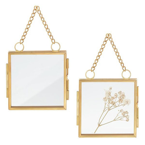 Meilleure qualité et prix d'exportation Cadre en laiton vintage Décoration de fleurs Cadre photo Finition dorée Décoration murale à la maison et au bureau - Product Image 4