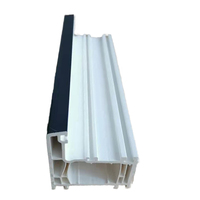 Fenêtre Pvc Pvc Upvc Plastique Fenêtre coulissante ou à battant Profil Fenêtre Upvc