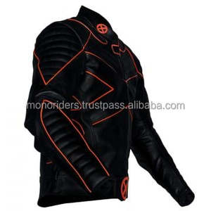 High Quality Wholesale Custom Men 2 Piece <b>Biker</b> Leather <b>Jacket</b> Windproof <b>Plus</b> <b>Size</b> All Seasons Black Motorcycle <b>Jacket</b> Mono - Product Image 6