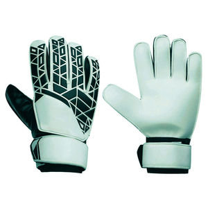 Gants de gardien de but de football unisexes de marque privée, en cuir PU, antidérapants, légers, à doigts complets, respirants, de haute qualité - Product Image 1