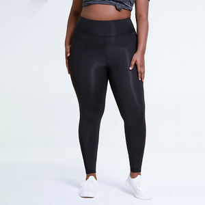 กางเกงโยคะผู้หญิงสั่งทำพิเศษ โลโก้สั่งทำ เอวสูง ผ้าถัก แห้งเร็ว ปรับขนาดได้ สไตล์ลำลอง จำนวนมาก - Product Image 6