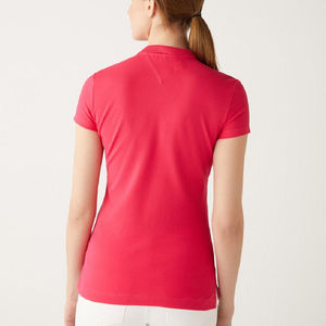 Vente en gros de t-shirts polo de haute qualité design personnalisé pour femmes, respirants et décontractés, polos pour femmes fabriqués au Pakistan - Product Image 2