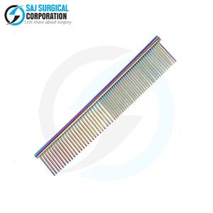 Peine de peluquero de edición limitada de venta superior acero inoxidable pulido a mano con artículo de colector de número de serie para profesionales - Product Image 5