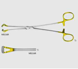 Base de pinces chirurgicales manuelles essentielles BABCOCK pour instruments médicaux intestinaux - Product Image 4