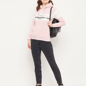 Personnalisé fabriqué dans le meilleur matériel sweats à capuche pour femmes à manches longues sweats à capuche nouveau à la mode respirant femmes sweats à capuche - Product Image 5