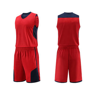 Por encargo Reversible Jersey Baloncesto Uniforme Set Mejor Calidad Tallas grandes Equipo de los hombres de la juventud en Venta Menos Precio - Product Image 3