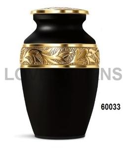 <b>Small</b> Decorative Mini Memorial <b>Urn</b> <b>for</b> <b>Human</b> <b>Ashes</b>-Matte Black Keepsake Personal Remembrance <b>for</b> Women & Men - Product Image 1