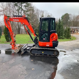 Kubota-Miniexcavadora de orugas para minería, máquina excavadora de orugas de 5,5 toneladas con motor fabricado en Japón, en stock, para Kubota, miniexcavadora, 2 - Product Image 4