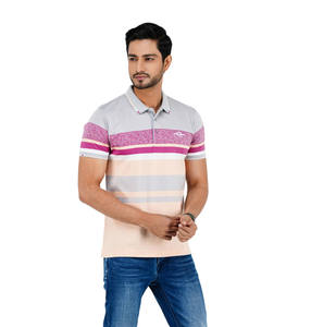 Polo para hombre con estampado personalizado de calidad premium 220 GSM colores atractivos nuevo diseño 100% algodón hecho de Bangladesh - Product Image 4