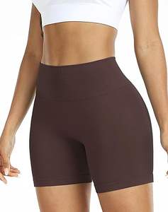 กางเกงขาสั้นเล่นโยคะของผู้หญิงหลายสีกันการหดตัวป้องกันการเกิดขนแห้งเร็วระบายอากาศได้ดีดีไซน์ล่าสุดมีสไตล์ - Product Image 2