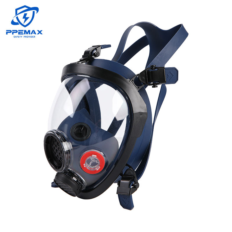 High Efficiency Full Face Respirator Mask with Filters for Painting ...