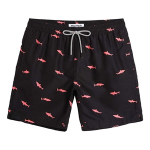 Shorts de bain pour hommes, séchage rapide, avec doublure en mesh - Shorts de bain pour hommes, imprimés par sublimation, shorts de plage - Product Image 2