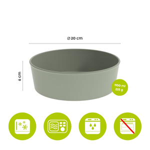 ORNAMIN Big Bruno - Recipiente Reutilizable para Llevar Comida, Contenedor para Preparación de Comidas, 1100 ml |   Libre de BPA |   Apto para microondas - Product Image 4
