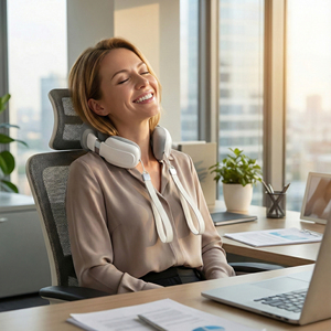 Masajeador Cervical Inteligente con Diseño Ergonómico en Forma de U Profesional para Aliviar los Síntomas de la Espondilosis Cervical - Product Image 5