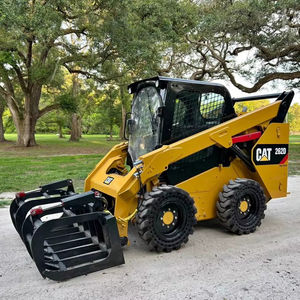 Livraison gratuite Chargeuse compacte Caterpillar 262D 75 ch 3 tonnes homologuée CE EPA avec chargeur frontal et accessoire de chargeuse compacte - Product Image 1