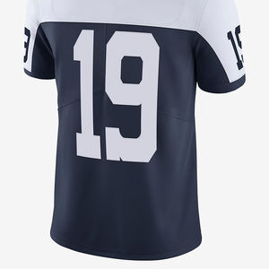 Camiseta de Fútbol Americano Personalizable de Media Manga, Nuevo Diseño, Transpirable, de Secado Rápido, Poliéster, Impresión de Logotipo Personalizado - Product Image 5