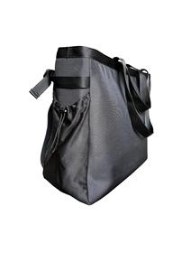 Bolso de hombro de poliéster reciclado personalizado con estilo de Venta caliente con cremallera más cerca y bolso de múltiples compartimentos para mujer - Product Image 2