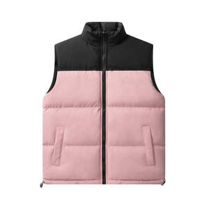 Chaleco Acolchado sin Cuello de Lona Impermeable de Alta Calidad y Diseño Nuevo al por Mayor para Hombre y Mujer - Product Image 5