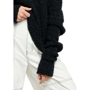 Cardigan da Donna Free People Finder Keepers con Scollo a V, Nero, Taglia X-Large, Traspirante, Casual, con Logo Frontale, per Inverno e Autunno - Product Image 3