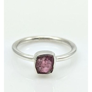 925 argent Sterling bijoux fins femmes pierre brute péridot naissance cadeau bague lunette réglage en vrac en gros pour les fêtes - Product Image 3