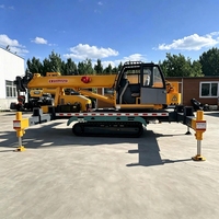 Mini-grue araignée sur chenilles certifiée CE 10T, personnalisable, pour levage en construction intérieure et extérieure – Approvisionnement direct usine