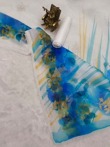 Nouveau designer moderne indien et pakistanais vêtements qualité d'exportation bon prix adulte Georgette Saree Blouse séquence travail faible taux - Product Image 2