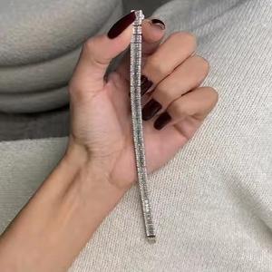 Pulseras de diamantes 925 con diamantes para mujer para ocasiones de fiesta y regalo de boda para ella - Product Image 5