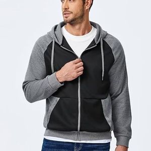 Vente en gros de sweats à capuche pour hommes | Sweats à capuche en molleton et coton personnalisés en vrac | Longue poche à fermeture éclair confortable respirant approvisionnement d'usine - Product Image 5